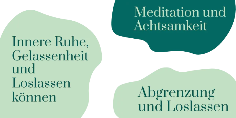 Meditation und Achtsamkeit in den Gestaltungselementen