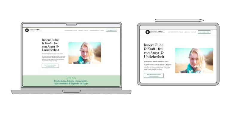 Showcase der Landingpages im responsive Webdesign